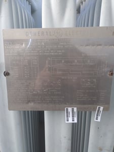 1500/1725 KVA 12470 Delta Primary, 480Y/277 Secondary, General Electric