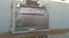 1000 KVA 13200 Delta Primary, 600Y/347 Secondary, Spokane
