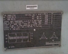 3000/3750 KVA 4160 Delta Primary, 480 Delta Secondary, Gec-Alsthom Alsthom