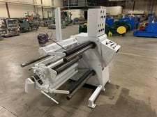 Voorwood #Doctor-Slitter, narrow high speed slitter with trim blower