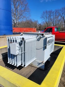 2500 KVA 4160 Primary, 480Y/277 Secondary, Westinghouse, substation-unitsub