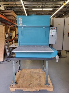 53" x 45" Dynabrade #64350, downdraft table, 2014