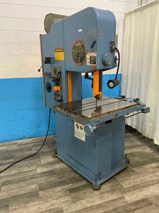 20" x 12" DoAll #2012-2H, vertical band saw, 154" band length, welder/grinder/shear, 5 HP, 1979