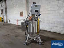 33 gallon Bulling Metal Works Reactor, 316L Stainless Steel, 45/75 psi, jacketed, 250°F, 1993