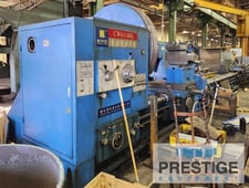 72" x 236" Tru-Turn #CW61180L/6000, 57" swing over cross slide, 315 RPM, Inch/Metric Threading, Steady Rests