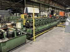 2" x .12" Turek & Heller, laser Stainless tube mill line, 12 FPM