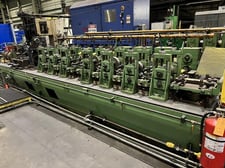 2" x .12" Turek & Heller #WU20H-12, laser Stainless tube mill line, 14 FPM