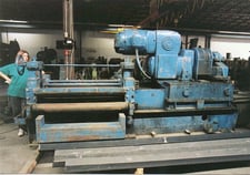 48" x .187" McKay, 11 roll starightener, variable speed, 30" passline, (2) entry pinch rolls, 4.25" diameter