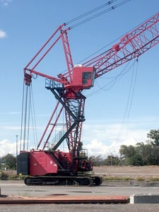Manitowoc #4100, elevated cab Port / Container Crane