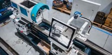 27.9" x 118.1" Tos #SN71/3000, 2-Axis digital read out, 15 HP, 71-1000 RPM, remanufactured 2024