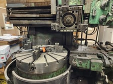 42" Bullard #Cutmaster, vertical turret lathe, 54" swing, 37" under rail, 40 HP, Pendant Control, (20) 4.11