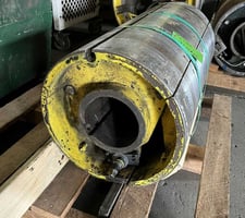 Ruesch, 16" diameter x 30" face width, recoiler drum, manual expansion, manual gripper