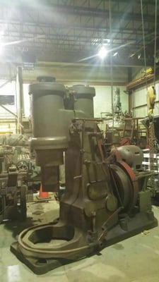 Image for 600 lb. Nazel #4B, Blacksmith Power Forging Hammer, Pneumatic, Self-Contained, 1170 RPM, 220/440 V