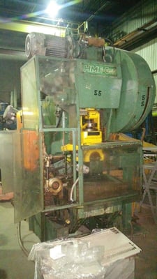 55 Ton, HME #G55, Press, air clutch, variable stroke