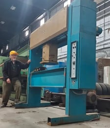 USM, Travelling Head Clicker Die Cutting Press, 14 Amps., 3 Ph., 220 V