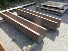 84" L x 10" H, Large Press Brake Die 8" V by 84", (2) Sections Available- Price is each