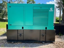 100 KW Cummins #100DGDB, standby generator, weather enclosed w/tank, 208 Volts, 678 hours, 1996