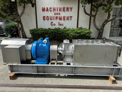 Refiner, FKC Screw Press #RE-350, Stainless Steel, 350mm diameter, 30 HP