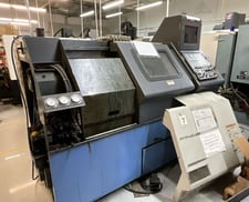 Mazak #QT-20, CNC lathe, Mazatrol T-Plus Control, 17.3" swing, 17.5" machining length, 1995