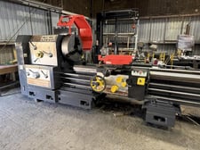 30" x 120" Vantage #30120, engine lathe, quick change tool post, 3-jaw 34" chuck, inch/metric