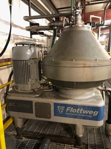 Flottweg #AC2000, disc stack separator