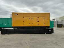 1000 KW Caterpillar #C32, diesel generator set, 277/480 Volts, 3-phase, 1474 HP @ 1800 RPM, Tier 2, sound