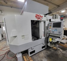 Haas #HS-1RP, 3+1-Axis CNC horizontal machining center with 2 pallets, 24" X, 20" Y, 22" Z, 24 automatic tool