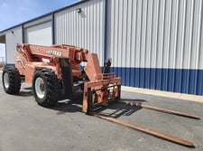 10000 lb. Skytrak #10054, telescopic forklift, 648" lift height, 5958 hours, Cummins M3.9-C 4 cyl engine