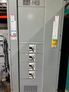 4000 Amp Eaton #PRL, 2 section panel, w/ 2- NGC31203E & 2x NGC308032E breakers, 28x JDP36225 SqD breakers