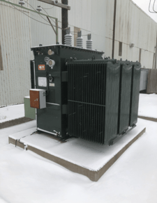 3000 KVA 13800 Primary, 600/347 Secondary, Pioneer Transformer, station type