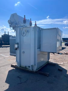 5000/6666 KVA 25000 Primary, 600/347 Secondary, Surplec HV, station type