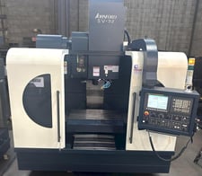 Johnford #SV-32, CNC vertical machining center, 32" X, 20" Y, 24" Z, 40" x20"table, Cat 40, 10000 RPM, 24