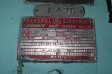 125 HP 850/1700 RPM General Electric, Frame 508AT, DPFG-BV, 500 VA