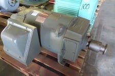 100 HP 850/1300 RPM General Electric, Frame 409AT, DPFG-BV, 500 VA