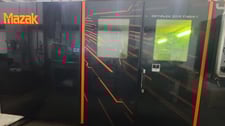 Mazak #Optiplex-3015-Fiber-II, 5' x 10', 4000 watt IPG fiber laser, 2016