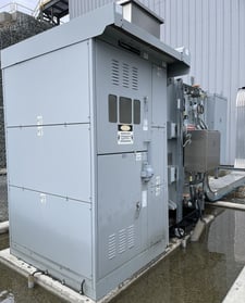 1500 KVA 4160 Primary, 600Y/346 Secondary, General Electric Prolec, oil filled transformer, 2009