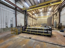 156" x 1-3/16" JMT Durma #HRB-4030, Plate Roller, 2012, HRB 4030
