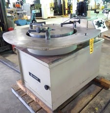 24" Spitfire, open face, 3-rings, new plate, slurry pump, 1980