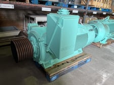 300 HP 1200 RPM Siemens, Frame 5011, TEFC BB, 2300/4000 Volts