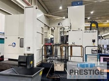 4.3" Toshiba #BTH-110R18, 30 automatic tool changer, 98" X, 78" Y, 20" Z, 59" W, B-Axis RTab, thru spindle