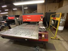 Amada #Pulsar-2415III Laser, 2000 watt, 60" x100" sheet, water chiller & dust collector, 2001