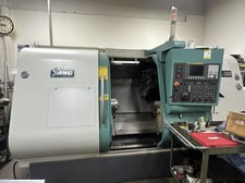 Yang #ML-300, CNC turning center, Fanuc 0iTC, 23.6" swing, 8" chuck, 3" bar, 25 HP, 2008