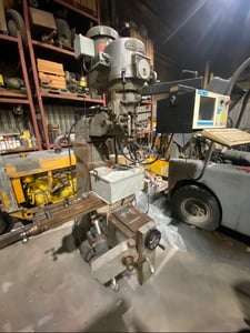 Bridgeport #Series-I, vertical mill CNC Centroid M-15, 9" x42" table, 2 HP variable speed head