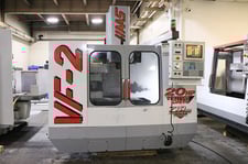 Image for Haas #VF-2, vertical machining center, 20 automatic tool changer, 30" X, 16" Y, 20" Z, 7500 RPM, #40, 15 HP, 36" x15" tbl., rigid tap, chip auger, 1998