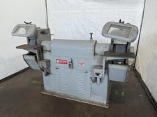 18" Setco #SPL.112-307-8, Double End Pedestal Grinder, 7-1/2 HP, 1380 RPM