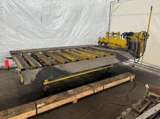 120" Cincinnati, Sheet Stacker Conveyor