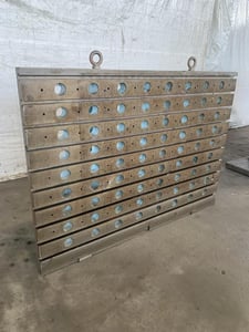 52" x 72" x 24" T-slot Angle Plate
