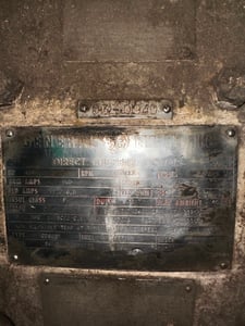 1000 HP 850/1000 RPM General Electric, SPFG-SV, Shunt, 500 VA (2 Available)