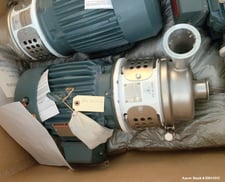 105 GPM @ 95' TDH, APV Crepaco #W20/20, Stainless Steel centrifugal pump, 3500 RPM, 2" inlet, 2" outlet