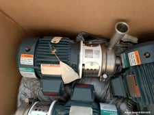 105 GPM @ 95' TDH, APV Crepaco #W20/20, Stainless Steel centrifugal pump, 3500 RPM, 2" inlet, 2" outlet